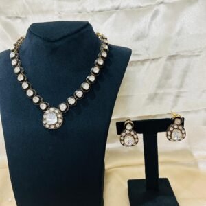 Black Gold Polki Set