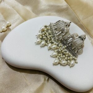 Gajraj Gold Dangler Earrings