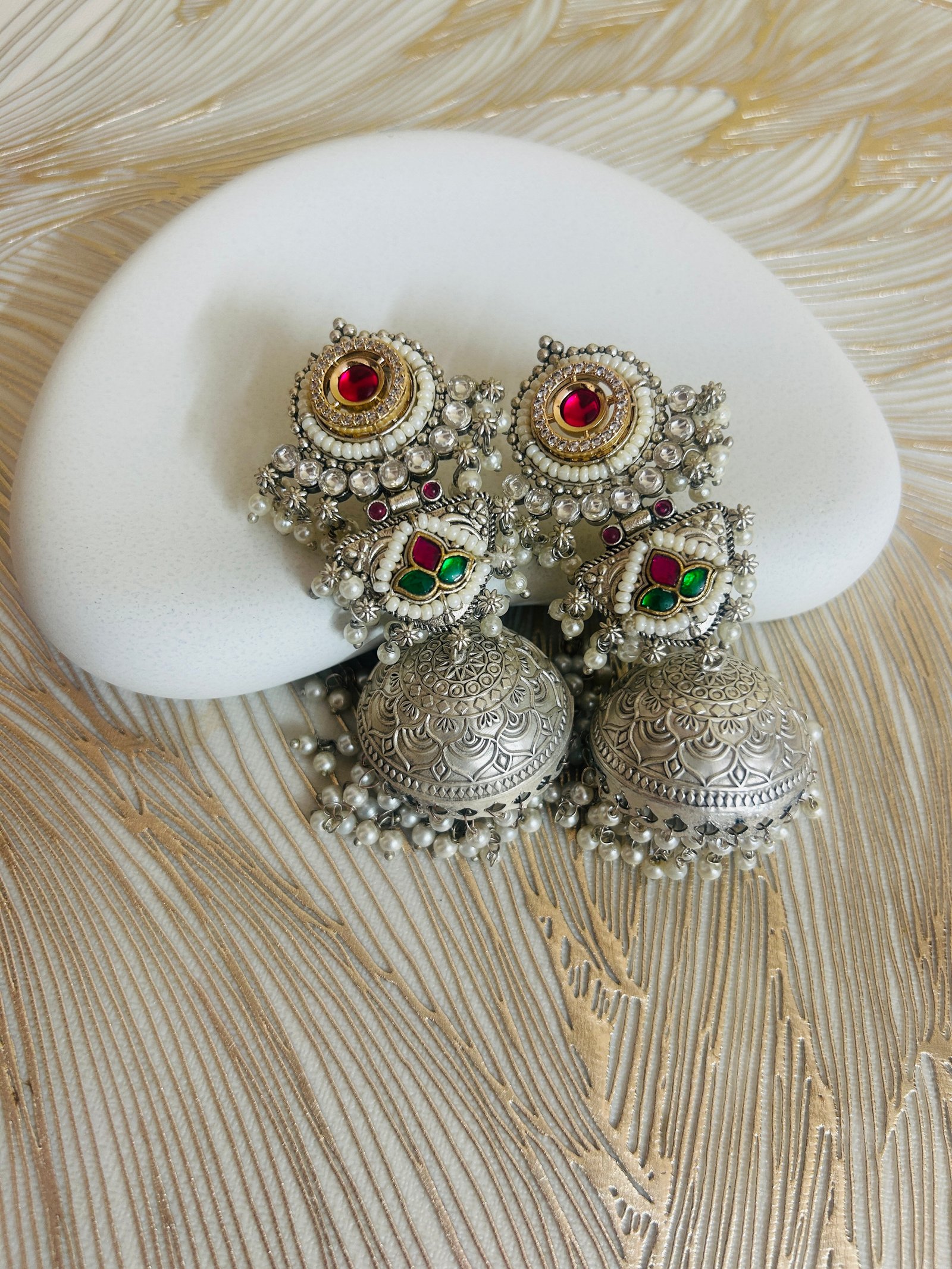 Sareeja premium jhumki