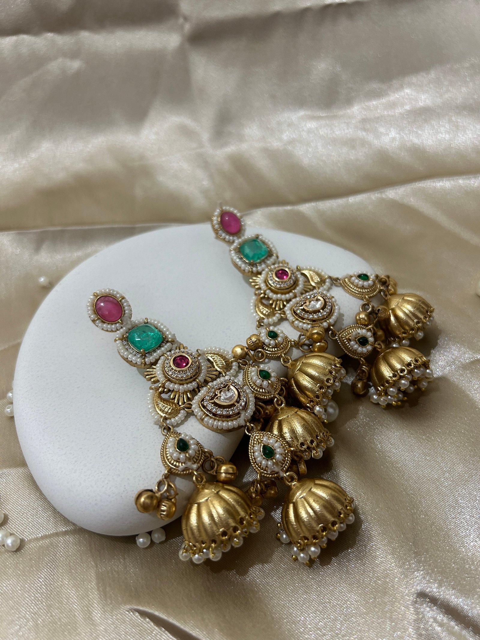 Rajeshwari Premium Gold Jhumki