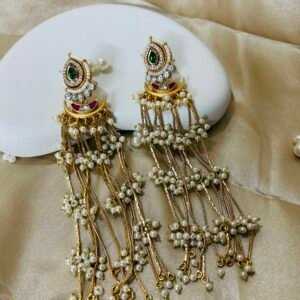 Karishma Kashmiri Gold Dangler